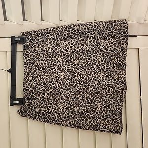 NWT Topshop leopard print skirt